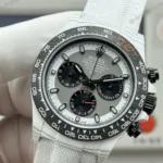 Super Clone Rolex Cosmograph Daytona DIW White Carbon Grey Panda 116500LN – Swiss SuperClone - photo 5