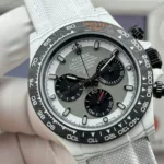 Super Clone Rolex Cosmograph Daytona DIW White Carbon Grey Panda 116500LN – Swiss SuperClone - photo 6
