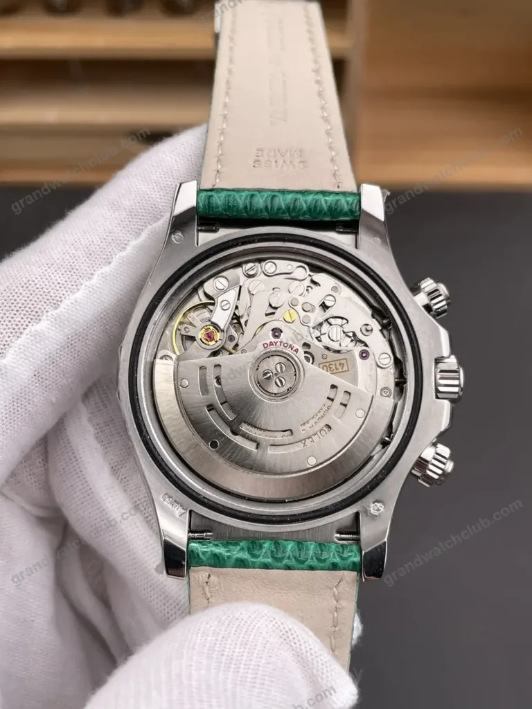 Super Clone Rolex Cosmograph Daytona Green Roman Dial 116520 – Swiss SuperClone - photo 5