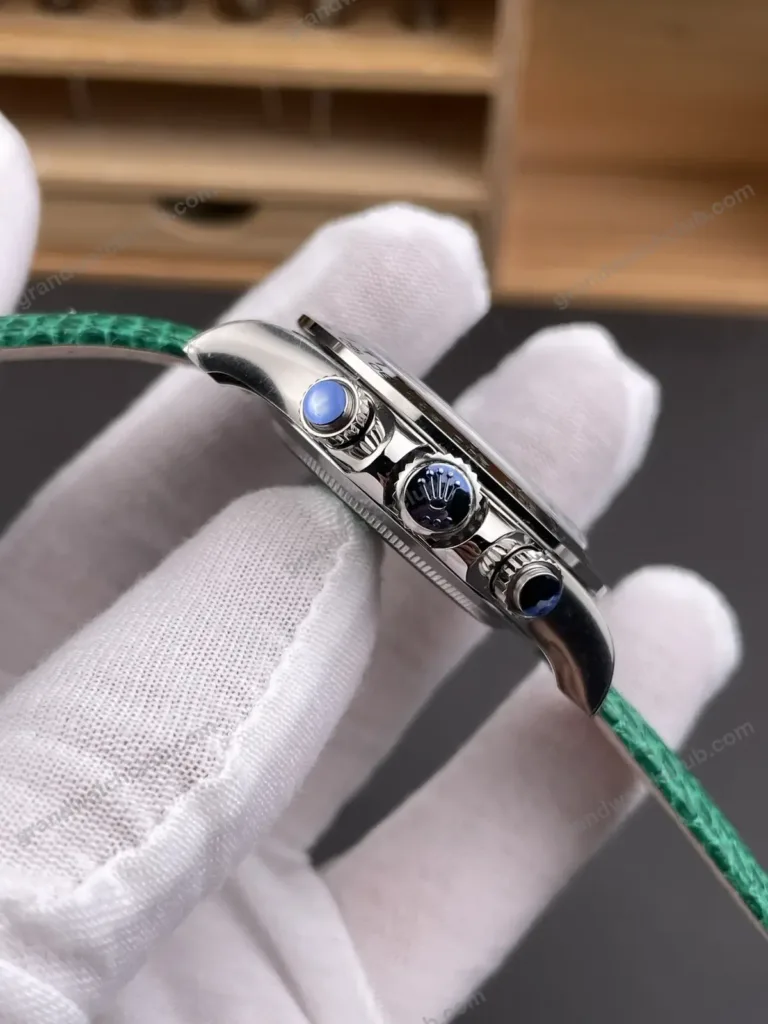 Super Clone Rolex Cosmograph Daytona Green Roman Dial 116520 – Swiss SuperClone - photo 6