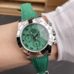 Super Clone Rolex Cosmograph Daytona Green Roman Dial 116520 – Swiss SuperClone - photo 9