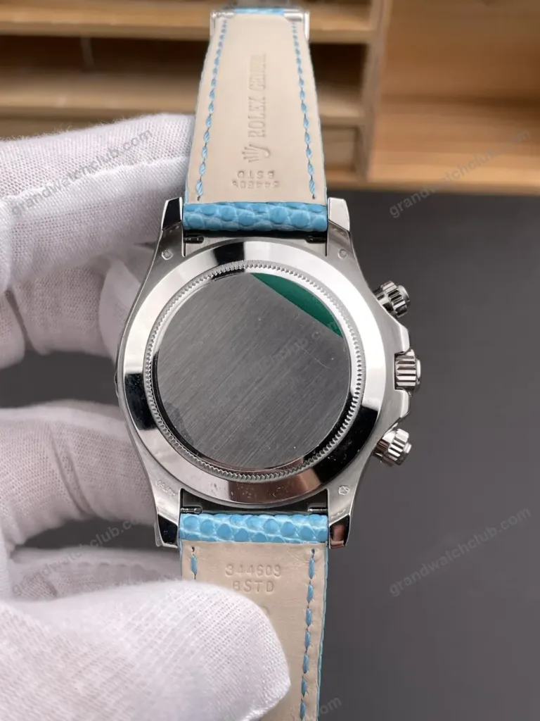 Super Clone Rolex Cosmograph Daytona Ice Blue Roman Dial 116520 – Swiss SuperClone - photo 11