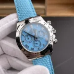 Super Clone Rolex Cosmograph Daytona Ice Blue Roman Dial 116520 – Swiss SuperClone - photo 2