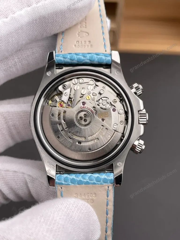 Super Clone Rolex Cosmograph Daytona Ice Blue Roman Dial 116520 – Swiss SuperClone - photo 5