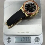 Super Clone Rolex Cosmograph Daytona Orange Sapphire Bezel Black Dial 116588SACO – Swiss SuperClone - photo 5