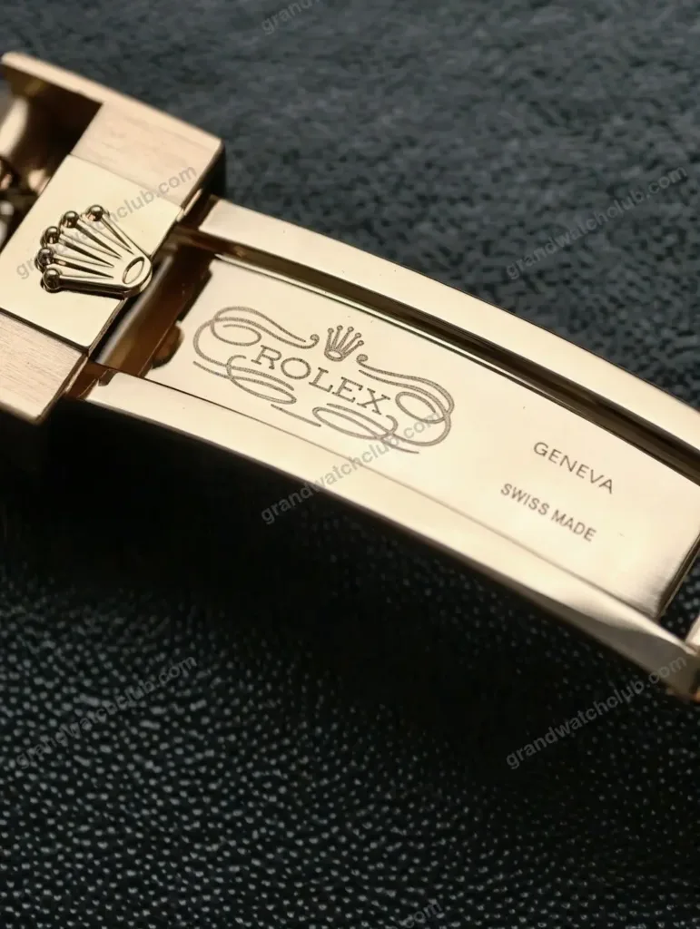 Super Clone Rolex Cosmograph Daytona Rainbow Everose Gold Black Dial 116595RBOW – Swiss SuperClone - photo 18
