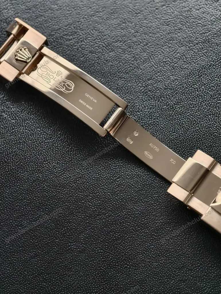 Super Clone Rolex Cosmograph Daytona Rainbow Everose Gold Black Dial 116595RBOW – Swiss SuperClone - photo 19