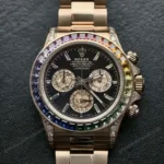 Super Clone Rolex Cosmograph Daytona Rainbow Everose Gold Black Dial 116595RBOW – Swiss SuperClone - photo 27