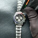 Super Clone Rolex Cosmograph Daytona Rainbow Sapphire Black Diamond Dial 116599RBOW – Swiss SuperClone - photo 10
