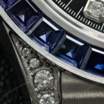 Super Clone Rolex Cosmograph Daytona Rainbow Sapphire Black Diamond Dial 116599RBOW – Swiss SuperClone - photo 23