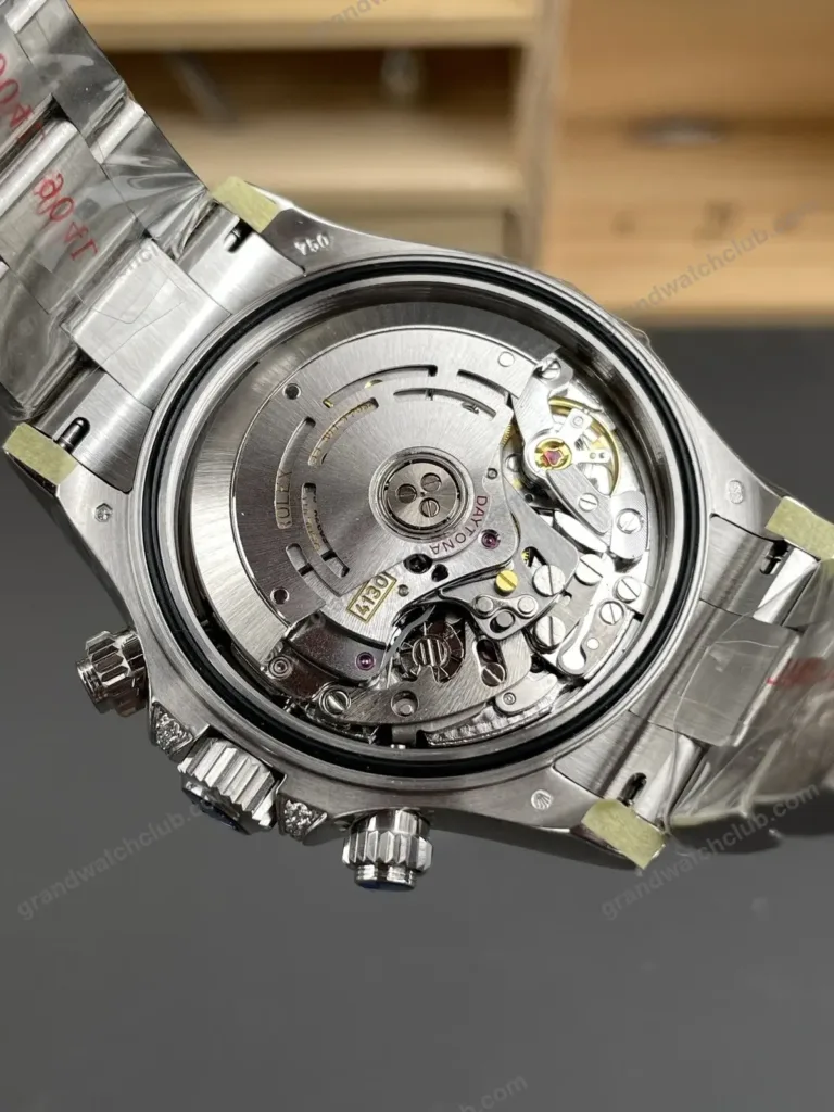 Super Clone Rolex Cosmograph Daytona Ruby Sapphire Bezel Black Dial 116520 – Swiss SuperClone - photo 6