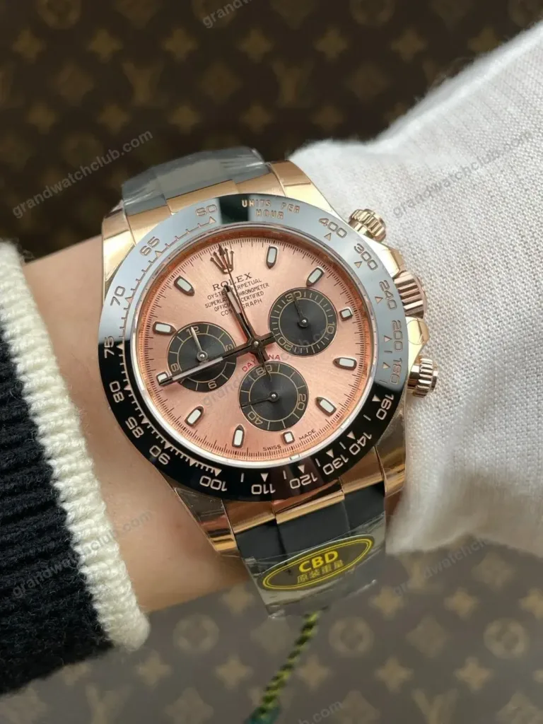 Super Clone Rolex Cosmograph Daytona Sundust Black Dial 126515LN – Swiss SuperClone - photo 2