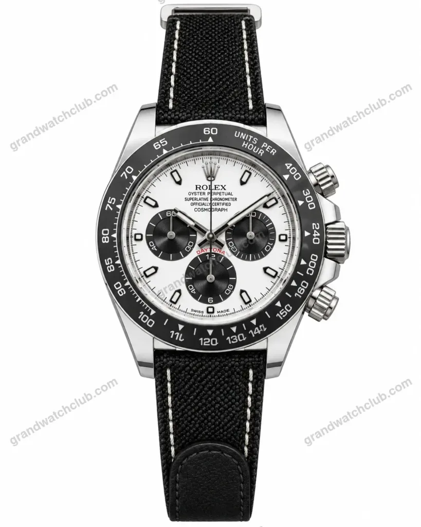 Super Clone Rolex Cosmograph Daytona White Dial 126500LN 40 mm – Swiss SuperClone