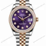 Super Clone Rolex Datejust Aubergine Diamond Dial 278381RBR Jubilee 31 mm – Swiss SuperClone
