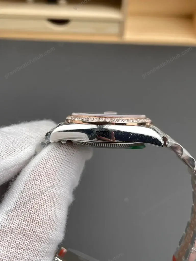Super Clone Rolex Datejust Aubergine Diamond Dial 278381RBR Jubilee 31 mm – Swiss SuperClone - photo 4