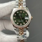 Super Clone Rolex Datejust Green Diamond Dial 278381RBR Jubilee 31 mm – Swiss SuperClone - photo 2