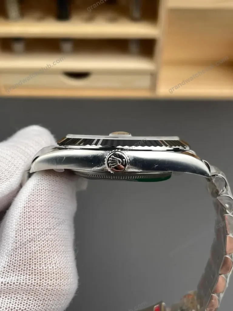 Super Clone Rolex Datejust Green Motif Dial 126334 Jubilee 41 mm – Swiss SuperClone - photo 6