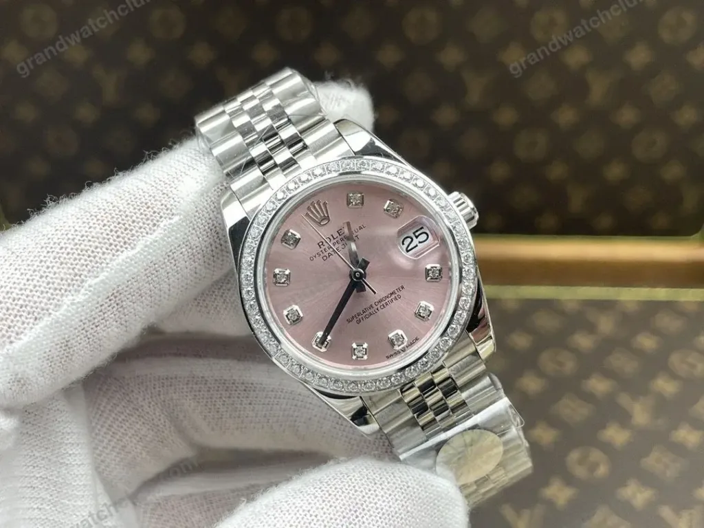 Super Clone Rolex Datejust Mother of Pearl Diamond Dial 126284RBR Jubilee 36 mm – Swiss SuperClone - photo 2