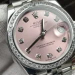 Super Clone Rolex Datejust Mother of Pearl Diamond Dial 126284RBR Jubilee 36 mm – Swiss SuperClone - photo 3