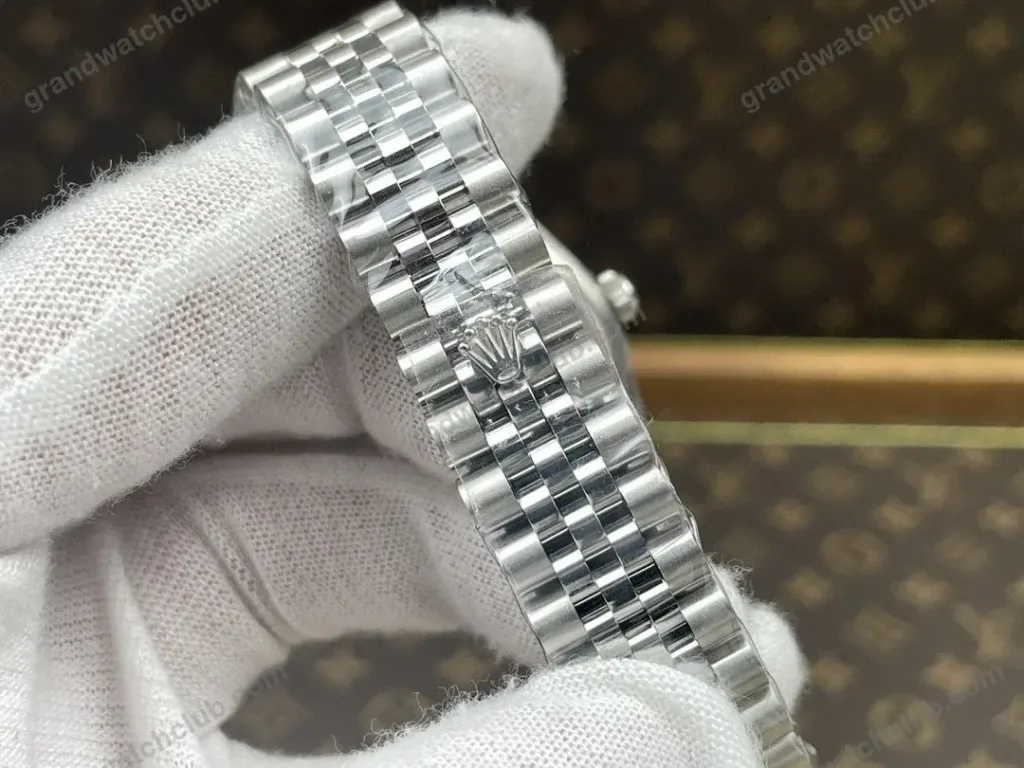 Super Clone Rolex Datejust Mother of Pearl Diamond Dial 126284RBR Jubilee 36 mm – Swiss SuperClone - photo 8