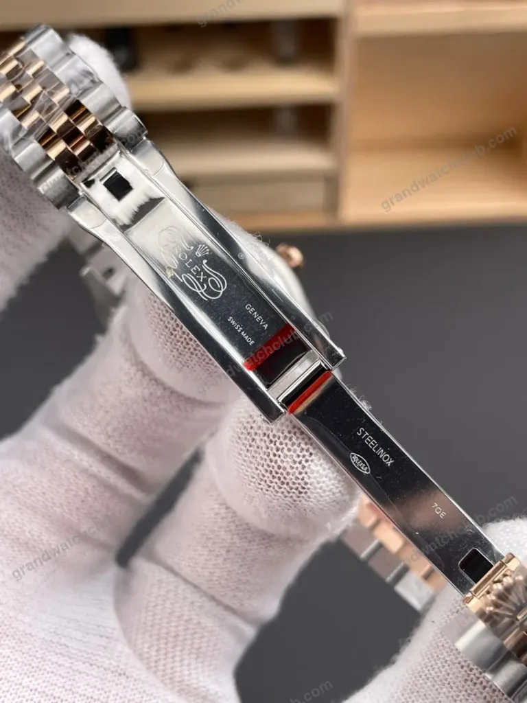 Super Clone Rolex Datejust Rosé Roman Dial 278271 Jubilee 31 mm – Swiss SuperClone - photo 7
