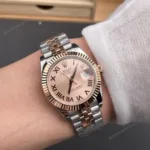 Super Clone Rolex Datejust Rosé Roman Dial 278271 Jubilee 31 mm – Swiss SuperClone - photo 9