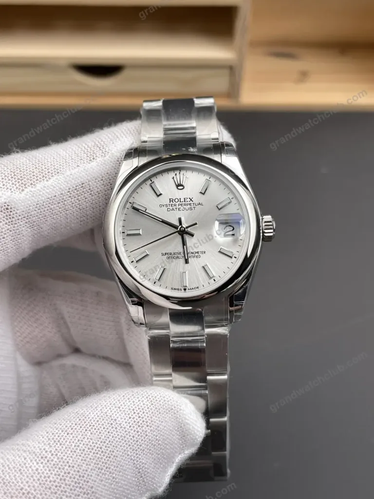 Super Clone Rolex Datejust Silver Dial 278240 Oyster 31 mm – Swiss SuperClone - photo 9