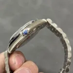 Super Clone Rolex Datejust White Mother of Pearl Diamond Dial 278384RBR Jubilee 31 mm – Swiss SuperClone - photo 3