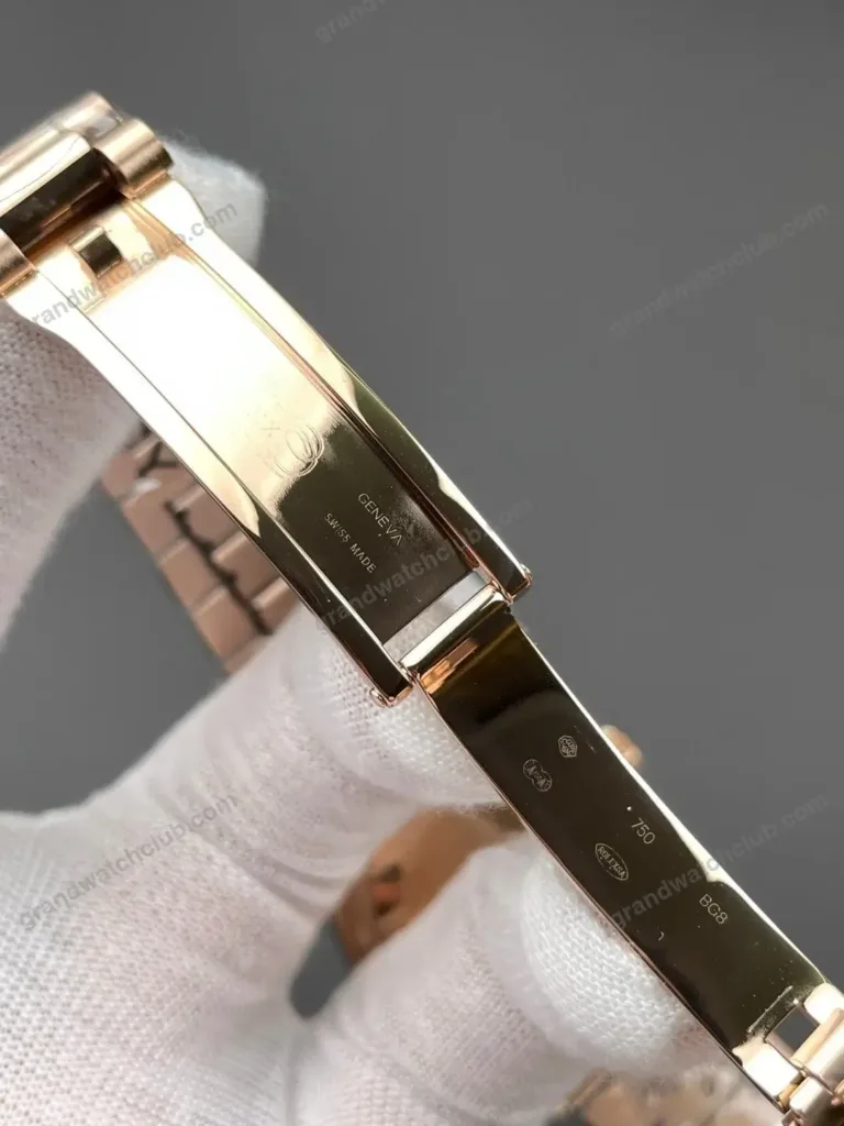 Super Clone Rolex Day-Date 36 Puzzle Dial Everose Gold 128235 President – Swiss SuperClone - photo 7