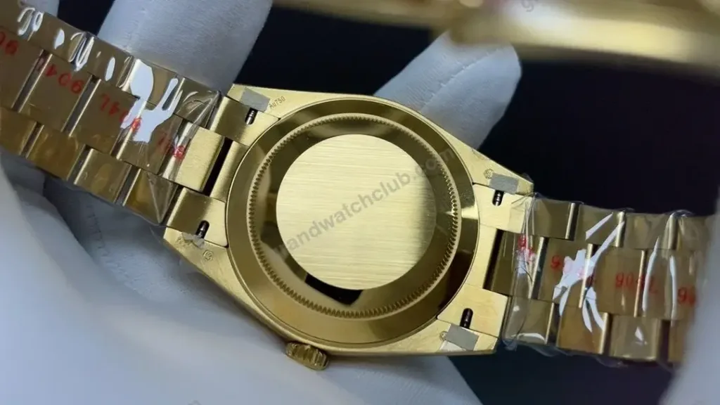 Super Clone Rolex Day-Date 40 Black Motif Dial Diamond Bezel 228348RBR President – Swiss SuperClone - photo 1