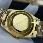Super Clone Rolex Day-Date 40 Black Motif Dial Diamond Bezel 228348RBR President – Swiss SuperClone - photo 1