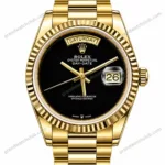 Super Clone Rolex Day-Date 40 Black Onyx Dial 228238 President – Swiss SuperClone