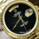 Super Clone Rolex Day-Date 40 Black Onyx Dial 228238 President – Swiss SuperClone - photo 3