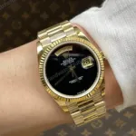 Super Clone Rolex Day-Date 40 Black Onyx Dial 228238 President – Swiss SuperClone - photo 8