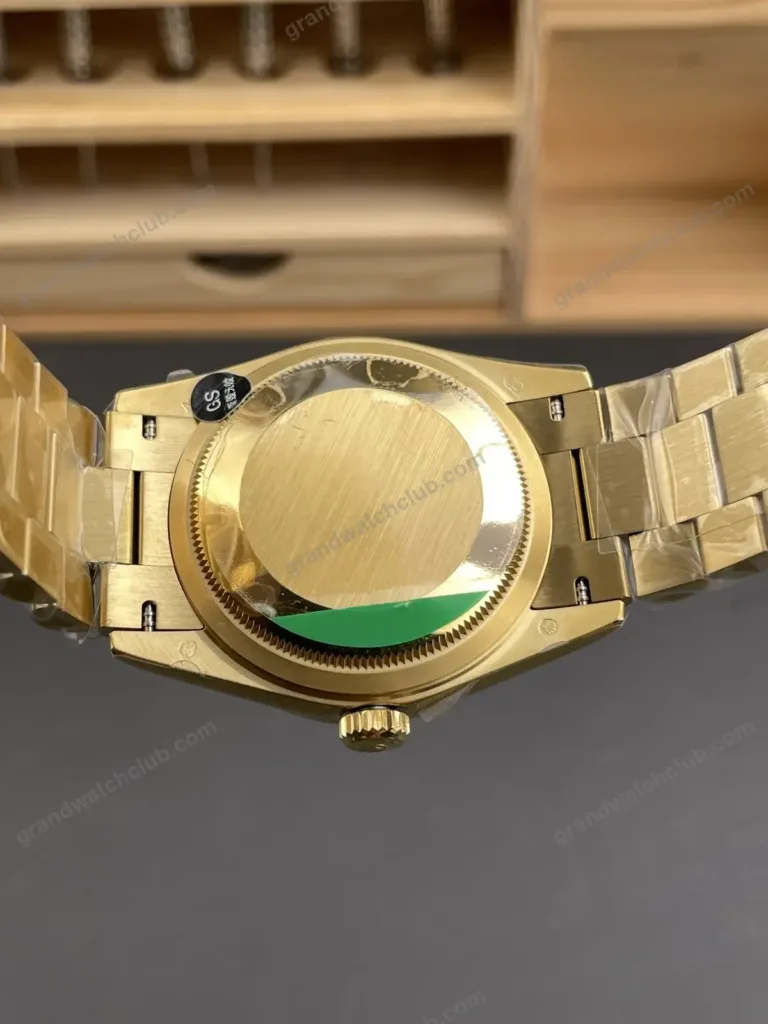 Super Clone Rolex Day-Date 40 Bright Black Diamond Dial 228348RBR President – Swiss SuperClone - photo 5