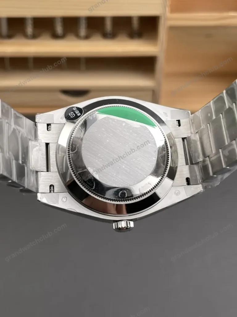 Super Clone Rolex Day-Date 40 Bright Blue Diamond Dial 228349RBR President – Swiss SuperClone - photo 5