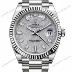 Super Clone Rolex Day-Date 40 Meteorite Diamond Dial 228239 President – Swiss SuperClone