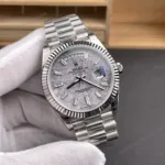 Super Clone Rolex Day-Date 40 Meteorite Diamond Dial 228239 President – Swiss SuperClone - photo 8